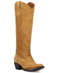 Frye - Sacha Knee High Western Boot - Lyst