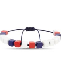 Nautica - Cube Beaded Cord Bracelet - Lyst