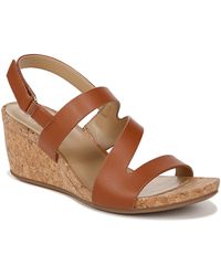Naturalizer - Adria Strappy Wedge Sandal - Lyst