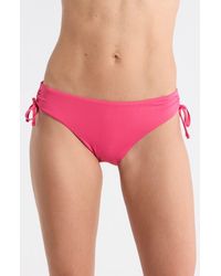 Roxy - Beach Classics Side Tie Hipster Bikini Bottoms - Lyst