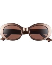 DIFF - Delaney 52Mm Oval Sunglasses - Lyst
