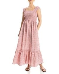Max Studio - Tiered Printed Sundress - Lyst