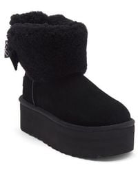 UGG - Classic Ultra Mini Max Curly Platform Boot - Lyst