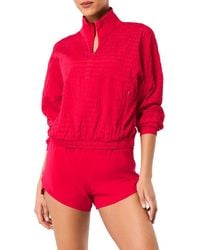Spanx - Active Run Water Resistant Half-Zip Jacket - Lyst