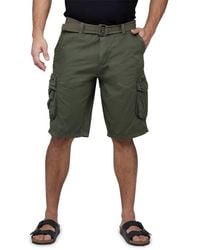 Xray Jeans - Cotton Cargo Shorts with Utility Pockets - Lyst