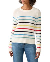 Faherty - Throwback Waffle Knit Organic Cotton & Cashmere Blend Pullover - Lyst