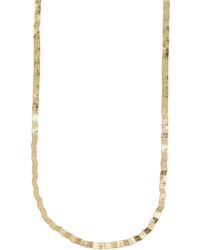 Nordstrom - Wavy Herringbone Chain Necklace - Lyst