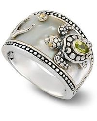 Samuel B. - Mother-Of-Pearl Animal Overlay Ring - Lyst
