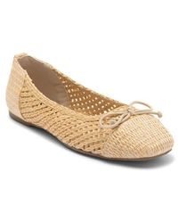 Rachel Roy - Raffia Cap Toe Flat - Lyst