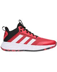 adidas Suede Yung 1 Sneakers in Red for 