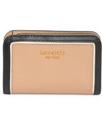 Kate Spade - Compact Leather Wallet - Lyst