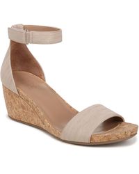 Naturalizer - Areda Ankle Strap Wedge Sandal - Lyst