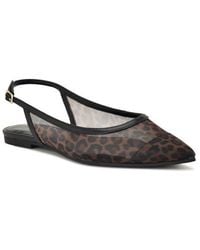 Nine West - Brin Mesh Slingback Flat - Lyst