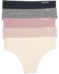 Nine West - Bonded 5-pack Tangas - Lyst