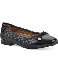White Mountain - Cap Toe Ballet Flats - Lyst