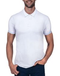 Xray Jeans - Pipe Trim Knit Polo - Lyst