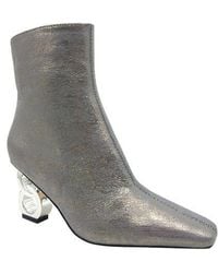 Ninety Union - Roxy Pebbled Ankle Boot - Lyst