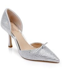 Badgley Mischka - Terresa D'Orsay Pointed Toe Pump - Lyst