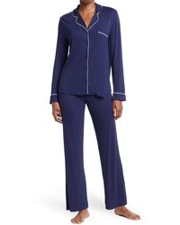Nordstrom - Tranquility Long Sleeve Shirt & Pants Two-piece Pajama Set - Lyst