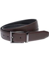 Nike - Pebble Grain Faux Leather Belt - Lyst