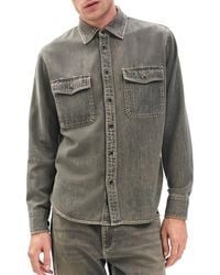 Rag & Bone - Jack Engineered Denim Button-Up Shirt - Lyst