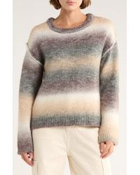 Thread & Supply - Diffused Stripe Sweater - Lyst