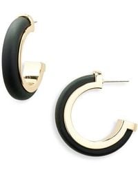 Nordstrom Rack - Frosted Resin Hoop Earrings - Lyst