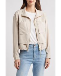 Wit & Wisdom - Double Layer Front Zip Jacket - Lyst