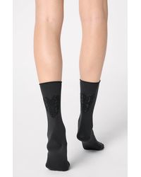 Oroblu - Charm Crew Socks - Lyst