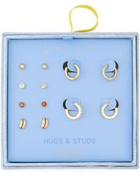 Leith - 6-Pack Coffee Bean Assorted Earrings Set - Lyst