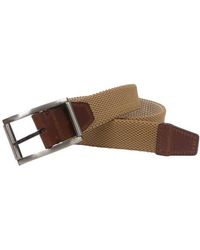 Boconi - Reversible Elastic Braid Feather Edge Belt - Lyst