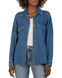 Kut From The Kloth - Louella Denim Button-up Shirt - Lyst