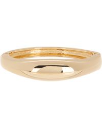 Nordstrom - Domed Metal Hinged Bangle - Lyst