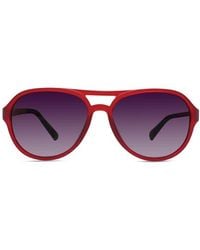 Eco - Cimarron 56Mm Polarized Shield Sunglasses - Lyst