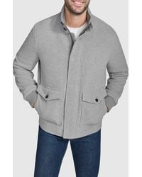 Cole Haan - Stand Collar Bomber Jacket - Lyst