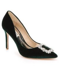 Badgley Mischka - Cher Crystal Embellished Pump - Lyst