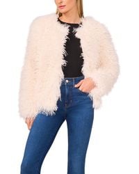 Halogen® - Faux Fur Jacket - Lyst