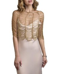 Saachi - Beaded Capelet - Lyst
