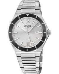 Gevril - High Line Automatic Bracelet Watch, 43Mm - Lyst