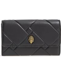 Kurt Geiger - Kensington Quilted Leather Wallet On A Chain - Lyst