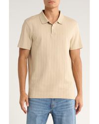 Calvin Klein - Textured Knit Polo - Lyst