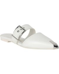 McQueen - Punk Pointed Toe Flat - Lyst