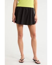 Current/Elliott - Solid A-Line Skort - Lyst