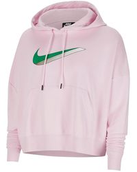 nike sportswear rally relaxed fleece cardigan