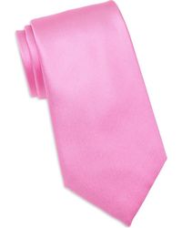 Duchamp - Solid Silk Tie - Lyst