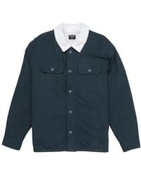 Hurley - Industry Faux Shearling Lined Canvas Jacket - Lyst