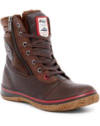 pajar tour fleece lined waterproof boot