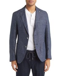 BOSS - Hanry Linen & Virgin Wool Sport Coat - Lyst