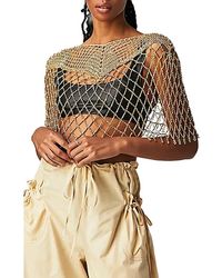 Saachi - Beaded Capelet - Lyst