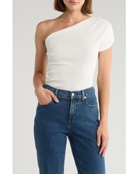 NSR - One Shoulder Top - Lyst